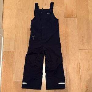Kids navy snowbibs